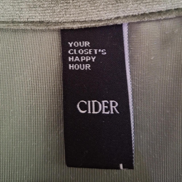 Cider Olive Green Fabric - Picture 5 of 5